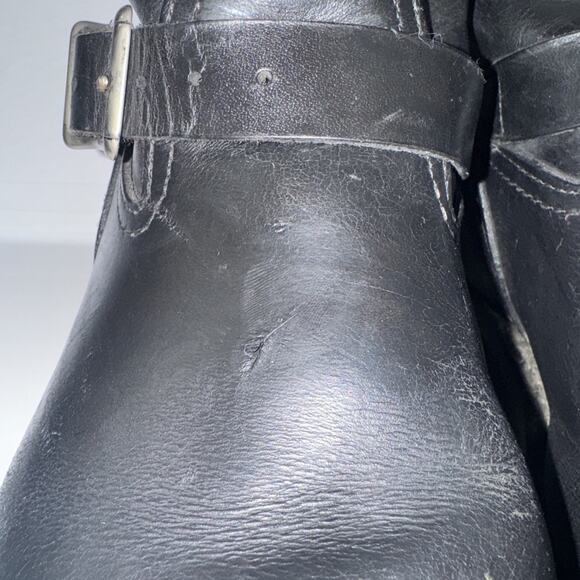 Vtg WESCO WEST COAST Size 12 Biker Motorcycle Engineer Boss VIBRAM Buckle BOOTS main image 14